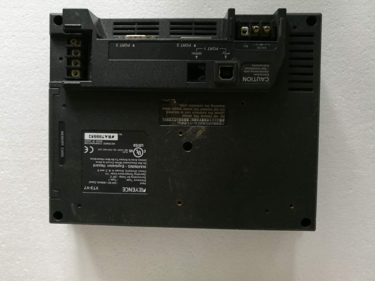 基恩士触摸屏VT3-V7，VT3-V7R